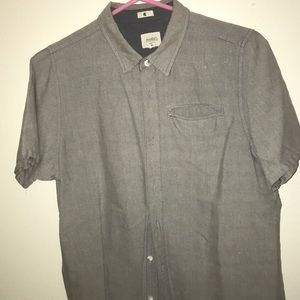 Ambig Gray Button up shirt